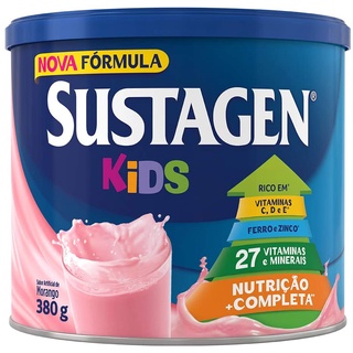 Sustagen Kids 380g - Sabor Morango