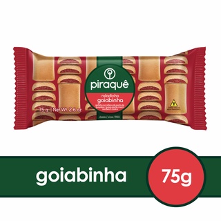Biscoito Doce Goiabinha Piraque 75g