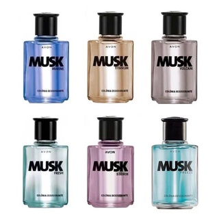 Perfume Masculino Musk Body Splash Avon - Várias Fragrâncias