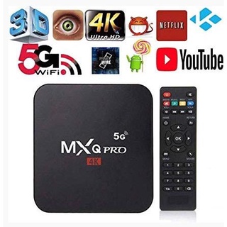 Tv Box Smart 4k MXQ Pro 5G 8gb/128gGB Wifi Android 10.1 (1)