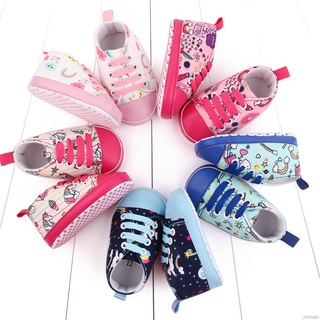 *HAHA GIRL*2021Autumn Baby Boys Girls Cartoon Pattern Casual Sneaker Lace-up Shoes Infant Soft-soled Toddler Shoes