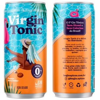 Virgin Tonic Gin Tônica Sem Álcool e Sem Calorias BeGin - 269ml