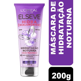 Creme Hidratação Noturna Elseve Hidra Hialurônico 200g (1)