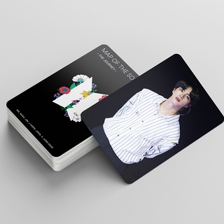 Cherish 2021 Hot Sale Kpop 54pcs/pack BTS Lomo Card Postcards (7)
