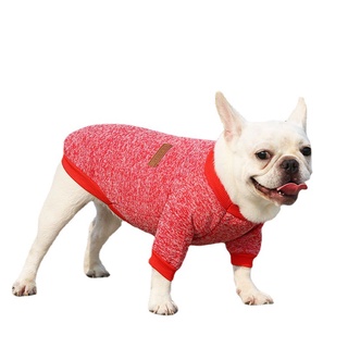 Suéter De Lã Para Animais De Estimação Duas Cores (2)