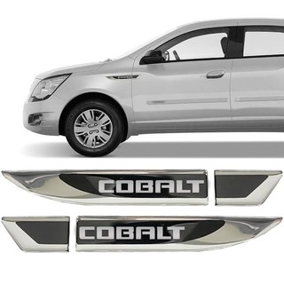 Par Emblema Lateral Paralama Porta Gm Chevrolet Cobalt