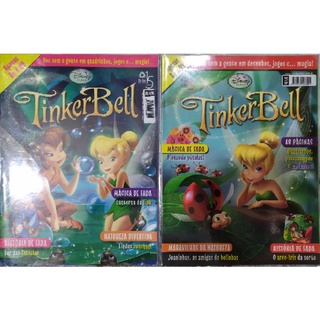 tinker Bell - kit 2 revistas de atividades