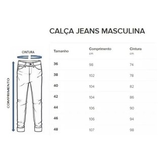 Kit/2 Calça Jeans Masculina Slim Elastano (4)