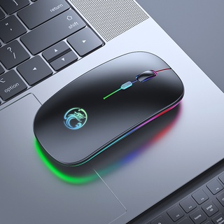 rgb mouse sem fio recarregável mouse bluetooth ergonômico usb 1600 DPI óptico Silencioso mouse gamer com led mause sem fio para notebook celular tablet computador pc (1)