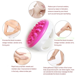 Escova Massageadora De Corpo Inteiro Anti-Celulite Para Emagrecimento / Beleza (8)