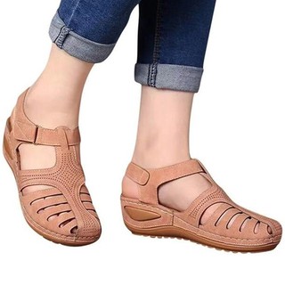 Sandálias Confortáveis Fechado Chinelos Baixos Novo (3)