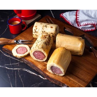 Provolombo - Provolone recheado com salame artesanal - Canastra - Aprox. 600 gr (1)