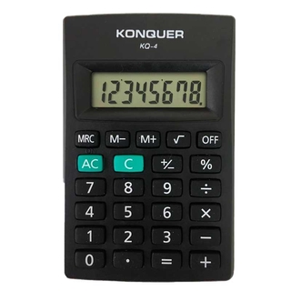 Calculadora Eletronica de bolso 8 digitos Konger KQ4