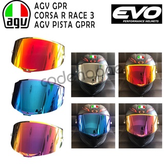 AGV Viseira gpr CORSA R gprr RACE 3 De Capacete Full Face Anti-UV PC Moto Ciclismo Hel