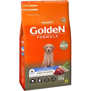 Ração Golden Formula Cães Filhotes Carne e Arroz 15 kg