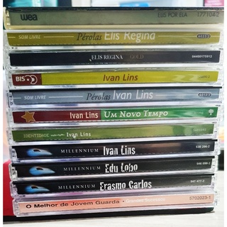 CDs Originais Jovem Guarda - MPB - Bossa Nova