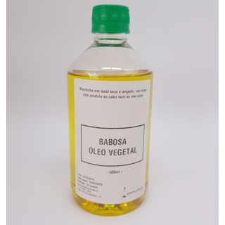 Óleo Vegetal De Babosa - Aloe Vera- 100% Puro - 500ml