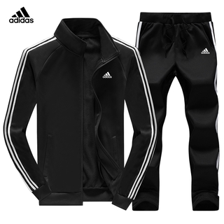 Adidas suit for sports men's jacket + sweatpants sportswear two-piece suit 12391