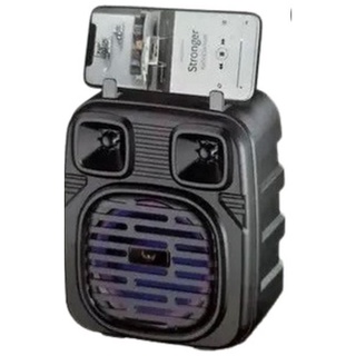 Caixa Som Bluetooth Caixinha Portátil e Recarregável com Usb Rádio Fm Sd - Altomex AL-1186 (6)