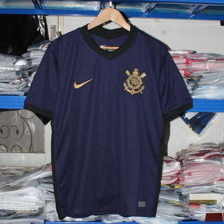 Camisa Do Corinthians 2021 Terço Camiseta De Futebol (1)