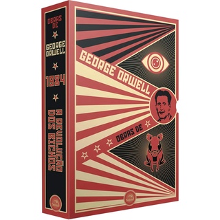 Box Obras De George Orwell + Pôster + Marcadores + Cards (1)