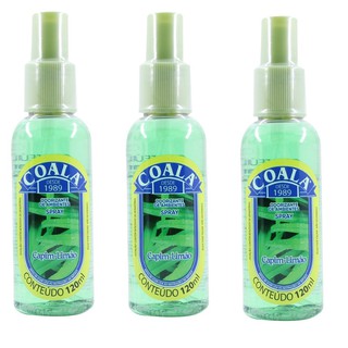 Spray Coala Odorizante de Ambientes - Capim Limão - Kit Com 3 Unidades