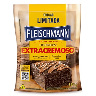 Mistura para bolo Fleischmann Chocomousse Extra Cremoso