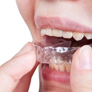 Kit Com 2 Placa Moldável Anti Bruxismo Dental Ranger Dentes com estojo higiênico