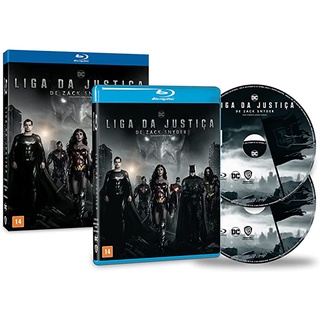 Blu-ray - Liga da Justiça - Edição de Colecionador com Luva (DUPLO)