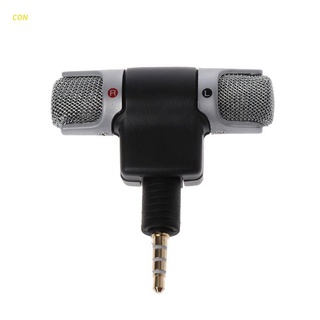 CON Mini 3.5mm Jack Microphone Stereo Mic For Recording Mobile Phone Microphone