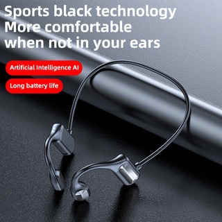 BL09 Fone de ouvido Bluetooth 5.0 de condução óssea transparente Para Apple/Android PARADOX (2)