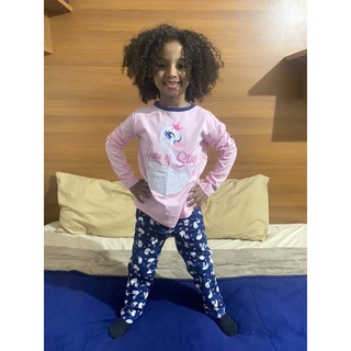 Pijama Infantil Com Calça e Manga longa - Puket