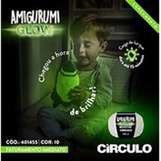 Fio Amigurumi Glow Circulo 105mts - Brilha no Escuro