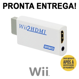 Wii2hdmi Adaptador Full Hd Conversor Hdmi Para Nintendo Wii!