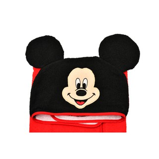 Toalha De Banho Bebê Vermelha Mickey (2)