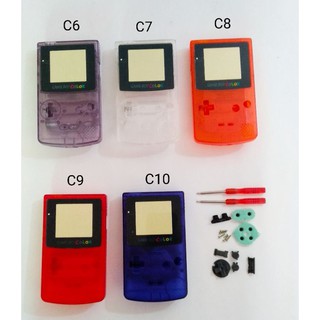 Carcaça Game Boy Color Com Chaves X e Y e Borrachas Condutoras (1)