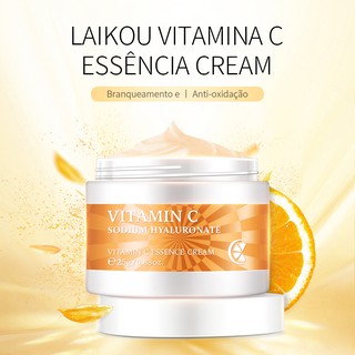 Laikou Creme Essência De Vitamina C Para Remover Manchas Escuras / Antioxidante / Cuidados Com A Pele 2pçs (8)