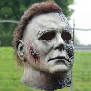2021 Máscara Horror Halloween Michael Myers Cosplay Latex Headgear. (1)