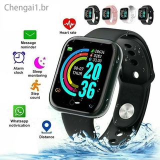 Y68 D20 Smart Watch Bluetooth Fitness Sports Pro Watch Heart Rate Monitor Blood Pressure Bracelet PK Y68 hodihyky M6 M5 COLMI P8 X7 D13 116PLUS T500 HW12 LS05 DZ09 G500 M4 D18 W46 T900 D20 D18S (1)