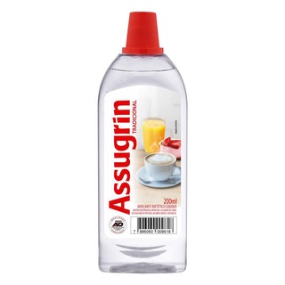 Adoçante Dietético Líquido 100ml - Assugrin Tradicional - Caixa com 12 frascos