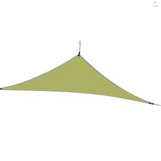 10ft Rain Fly UV Resistant Sun Shade Sail Canopy Waterproof Heavy Duty Triangle