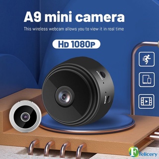 A9 mini câmera de vigilância de visão noturna real felicery