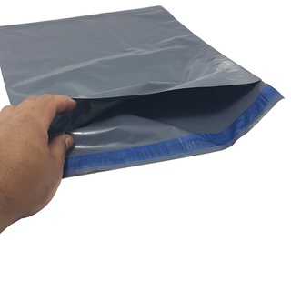 Kit Com 10 Envelopes Cinza de Segurança com lacre plástico 19x25cm - Sedex, Correios e Embalagens de Envios (4)