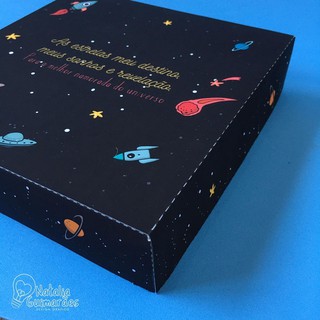 Caixa Universo/Sistema Solar/ Planeta/ Dia dos Namorados / amigos