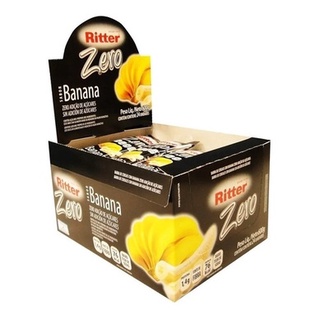 Barra De Cereal Zero De Banana Kit Com 24 Un - Ritter