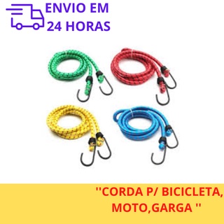 Elástico Extensor Corda P/ Carga Bagageiro Moto Carrinho Bicicleta 1,5M