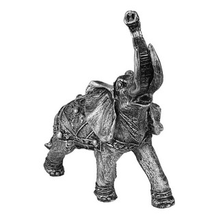 Elefante Indiano Em Resina Sorte E Sabedoria 23,5 Cm. (7)