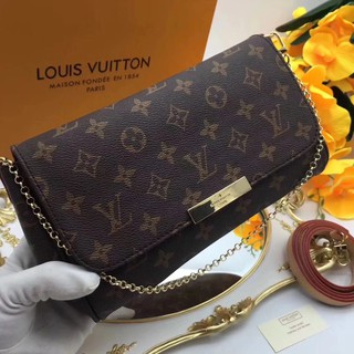 Clutch Bag Louis Vuitton Favorite 100% Couro Canvas Legítimo Top Premium Italiana Monogram Lv (1)