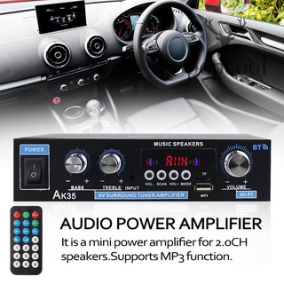 Mini Amplificador De Potência De Áudio Ak35 Portátil Amplificador De Som Amp Para Carro E Casa (9)