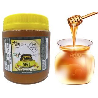 Mel de abelha 100% Puro Orgânico 1Kg Melhor Mel Premiado 5.0 - MEL DE ABELHA PURO